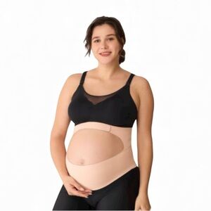 Momcozy Ergonest Maternity Belly Band Cozy Support Color Natural NWT